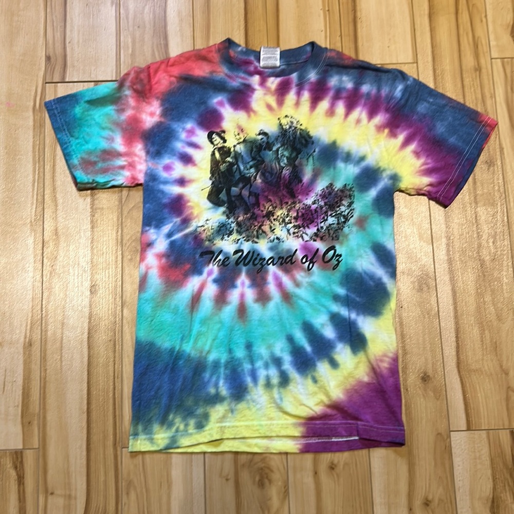 Wonderful Wizard of Oz tie dye t shirt